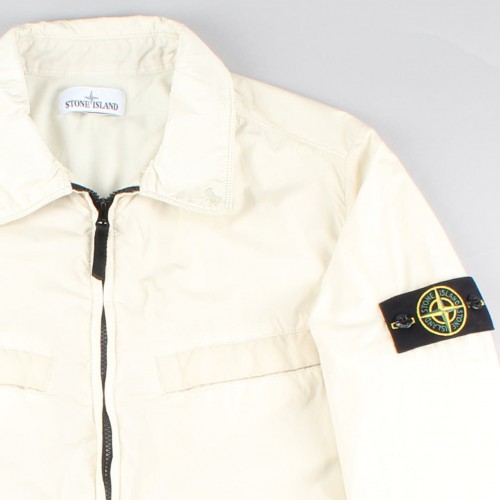 Stone Island Jakke Garment Dyed Creme 3