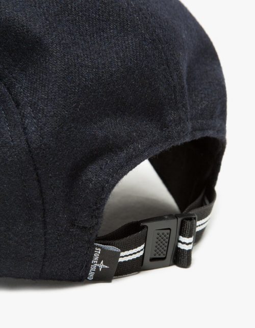 Stone Island cap_navy_wool_back