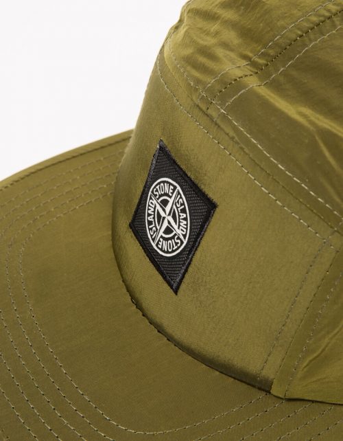 Stone Island cap_oliven_green_logo