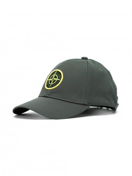 stone island cap - grøn (2)