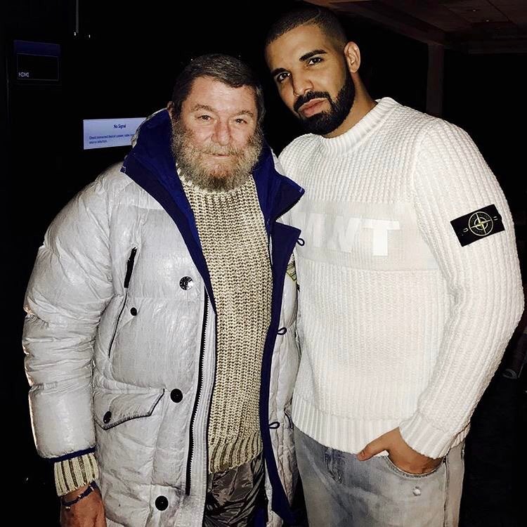 Drake and Stone Island creator