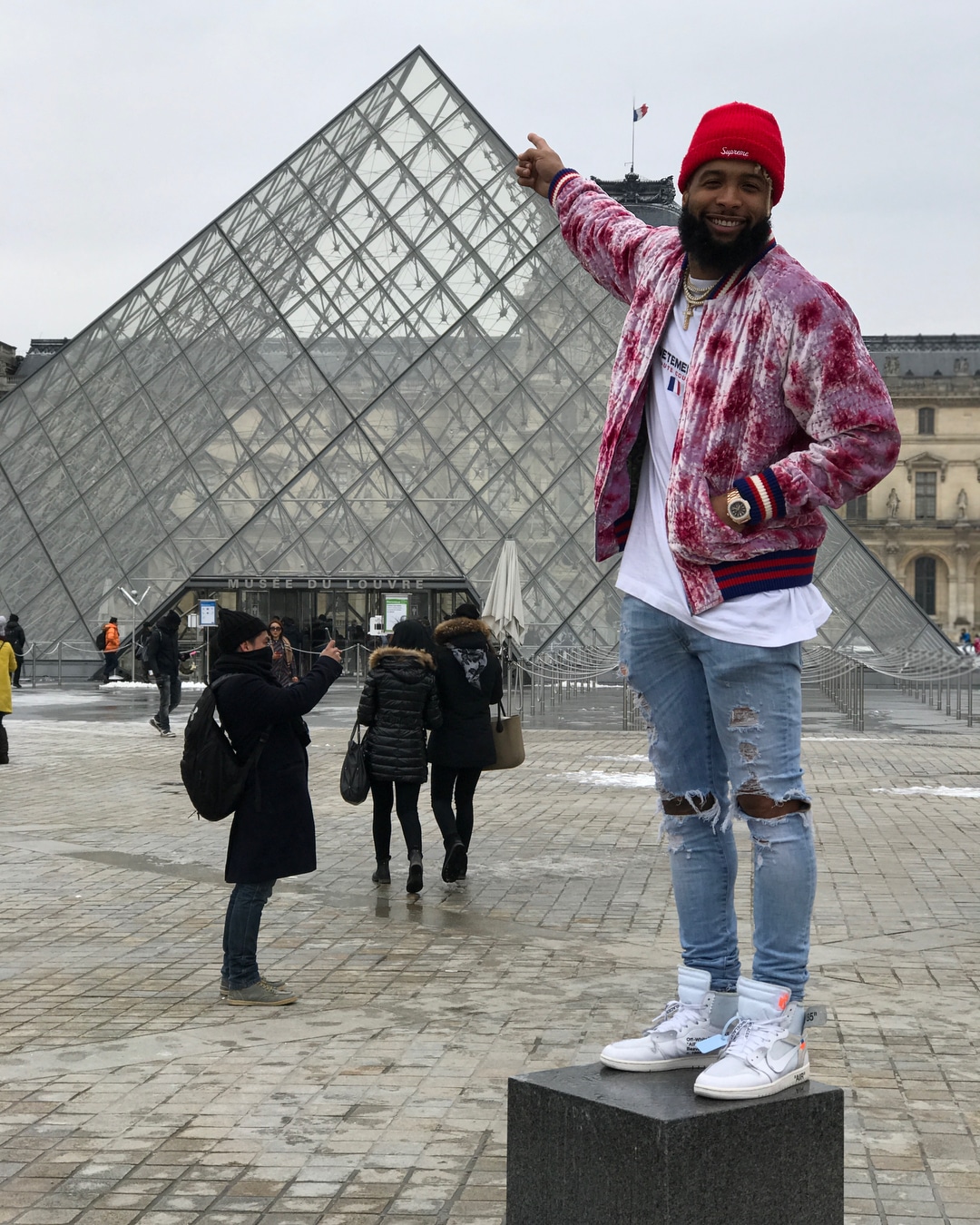 Odell Beckham JR - Spottet Outfits - Paris Fashion Week (2)