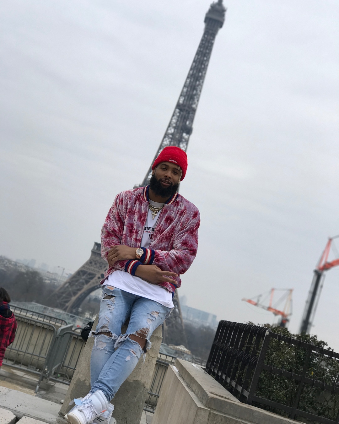 Odell Beckham JR - Spottet Outfits - Paris Fashion Week (4)