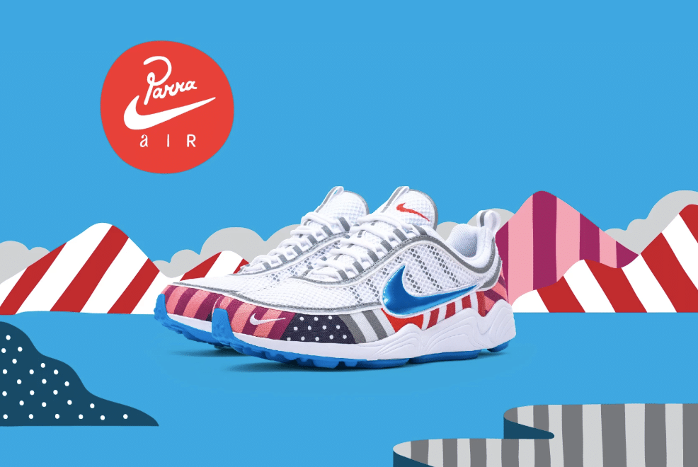 Parra x Nike Zoom Spiridon