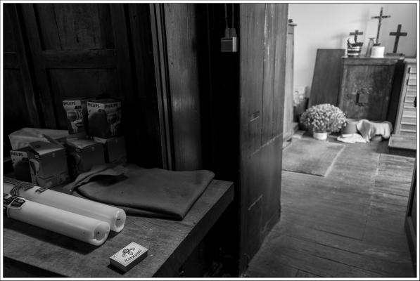 église, cierge, allumettes, sacristie