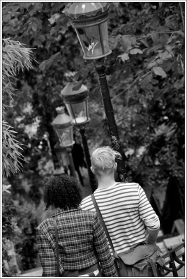 Paris, Paris amoureux, cheveux, lampadaires Paris, escaliers Paris