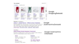 Verschil in Google Advertising