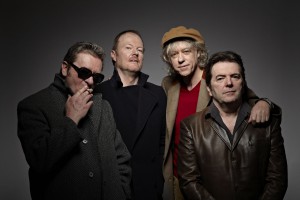 Bob Geldorf with his band 'The Boom Town Rats' reform for a comeback tour in 2013.