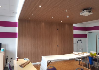 Commercial Paining and Decorating Contractors in Cardiff & Bristol - our recent work - Commercial space decorating South Wales