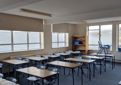 Commercial & Residential Paining and Decorating Contractors in Cardiff & Bristol - our recent work - School classroom