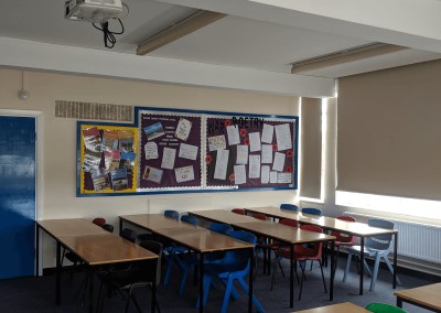 Commercial & Residential Paining and Decorating Contractors in Cardiff & Bristol - our recent work - School classroom