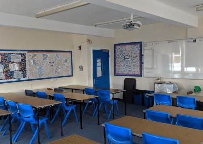 Commercial & Residential Painting and Decorating Contractors in Cardiff & Bristol - our recent work - School classroom