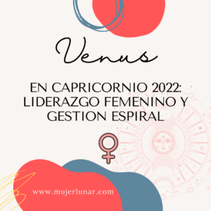 Clase Maestra – Venus en Capricornio