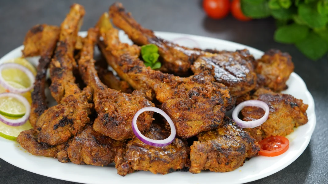 Tandoori mutton chops