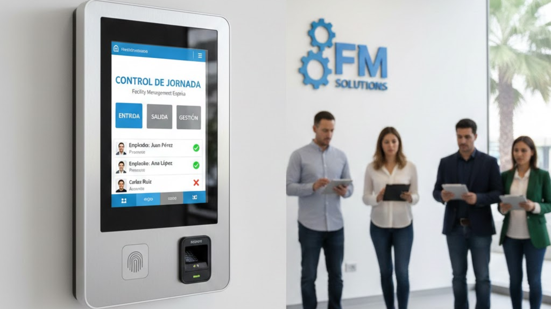 Control de jornada para empresas de Facility Management en España