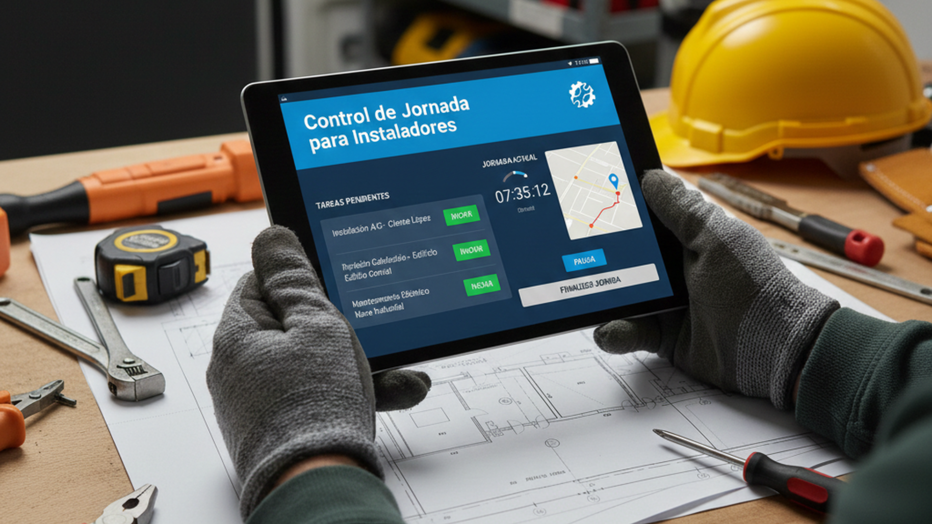 Control de Jornada para Instaladores