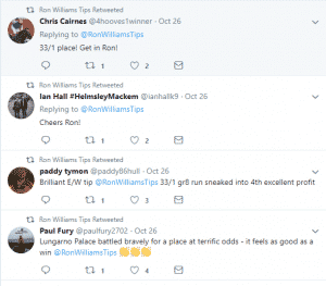 ron williams tweets on tiwtter