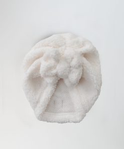 Turban Teddy Strik Wit