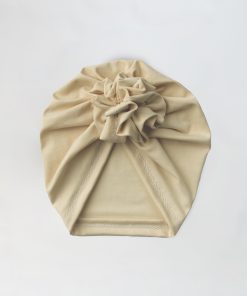 Babymutsje | Turban Ruffel Spring Yellow