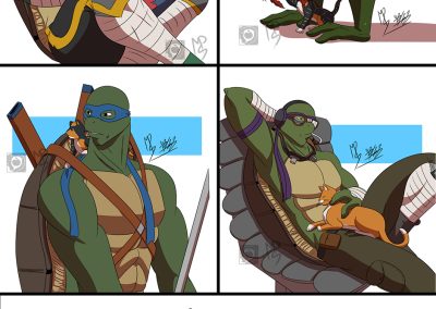 TMNT and their cats