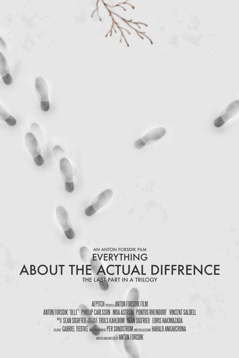 everything about the actual difference , poster