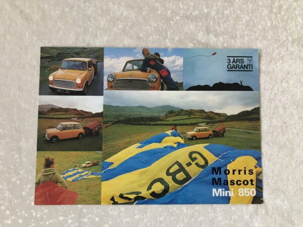 Morris Mascot 850 brochure/sales brochure