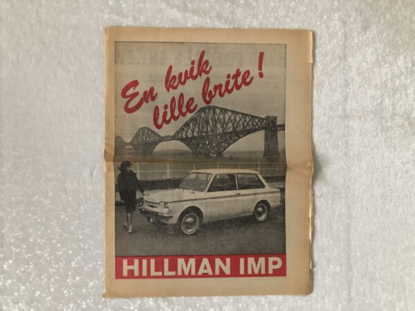 Hillman IMP brochure/sales brochure