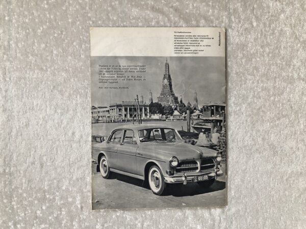 Volvo ratten 1963 brochure/sales brochure - Image 4