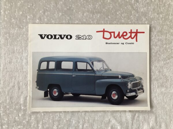 Volvo 210 Duett brochure/sales brochure