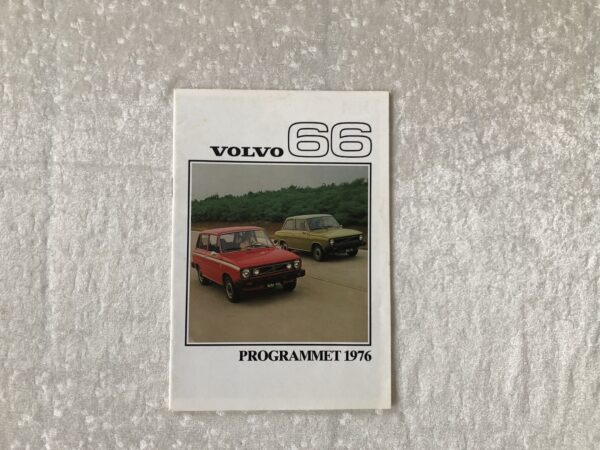 Volvo 66 brochure/sales brochure