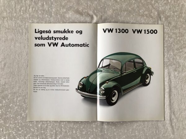 Volkswagen VW 1200 1300 1500 Automatic brochure/sales brochure - Image 3