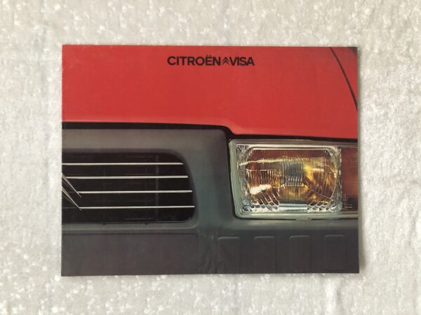 Citroën Visa brochure/sales brochure