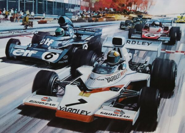 Formula 1 Grand Prix United States 1973 plakat/poster - Image 5