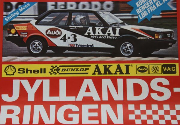 Grand Prix Danmark Jyllands-Ringen 1980 plakat/poster - Image 5