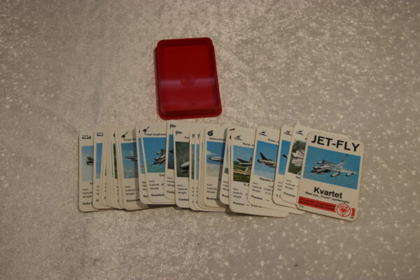 Kvartet Jet-Fly spillekort/playing cards - Image 3