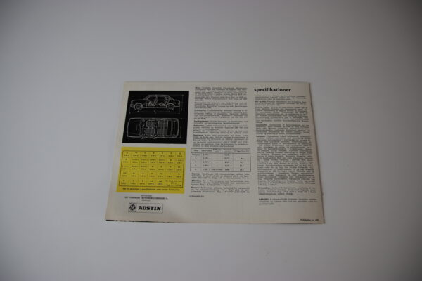 Austin 1800 MK II brochure/sales brochure - Image 6