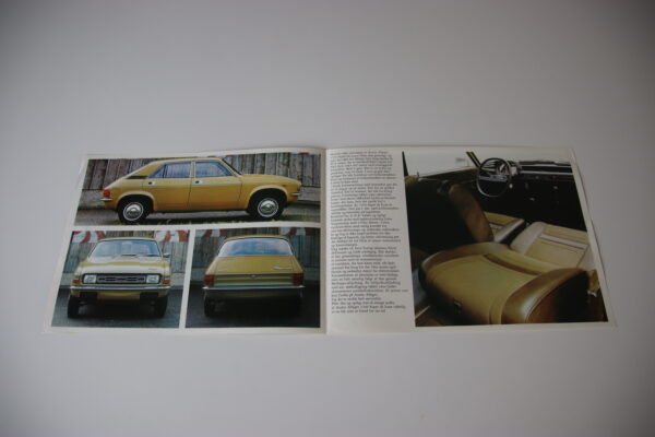 Austin Allegro 1500 4dr. SDL brochure/sales brochure - Image 3