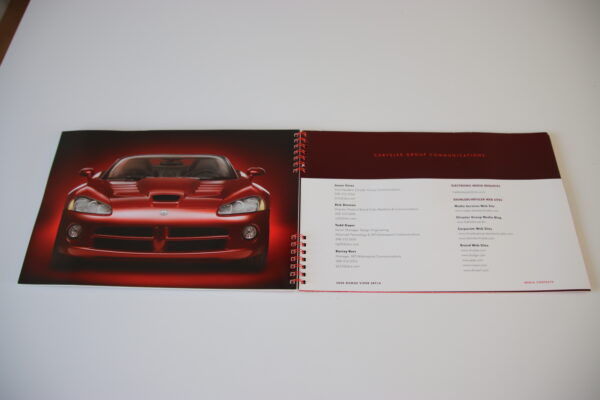 Dodge Viper SRT10 2008 pressemappe/press kit - Image 4