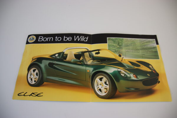 Lotus Elise brochure/sales brochure - Image 3