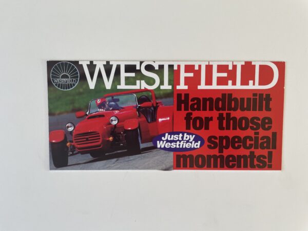 Westfield programme brochure/sales brochure