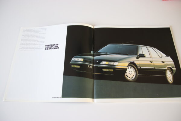 Citroën XM 1991 brochure/sales brochure - Image 4