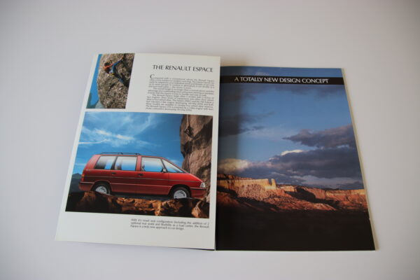 Renault Espace 1990 brochure/sales brochure - Image 3