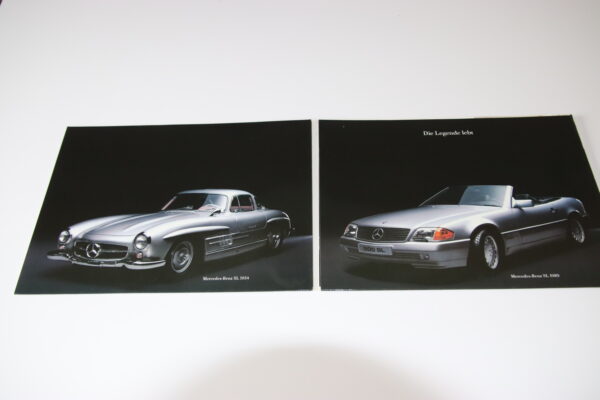 Mercedes-Benz SL 1989 brochure/sales brochure - Image 3