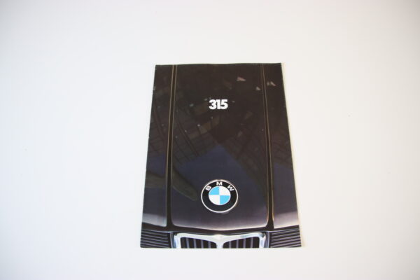 BMW 315 1981 brochure/sales brochure