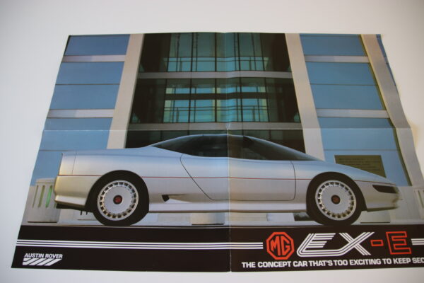 MG EX-E 1985 presseinformation/press kit - Image 5