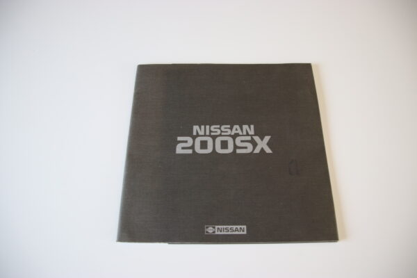 Nissan 200SX 1988 brochure/sales brochure