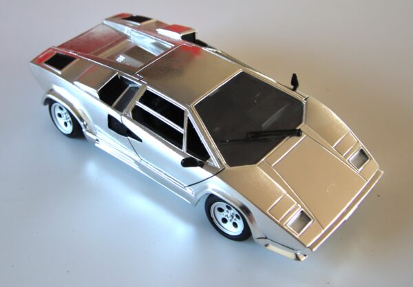 Lamborghini Countach 25 Anniversary silver paint - Image 8