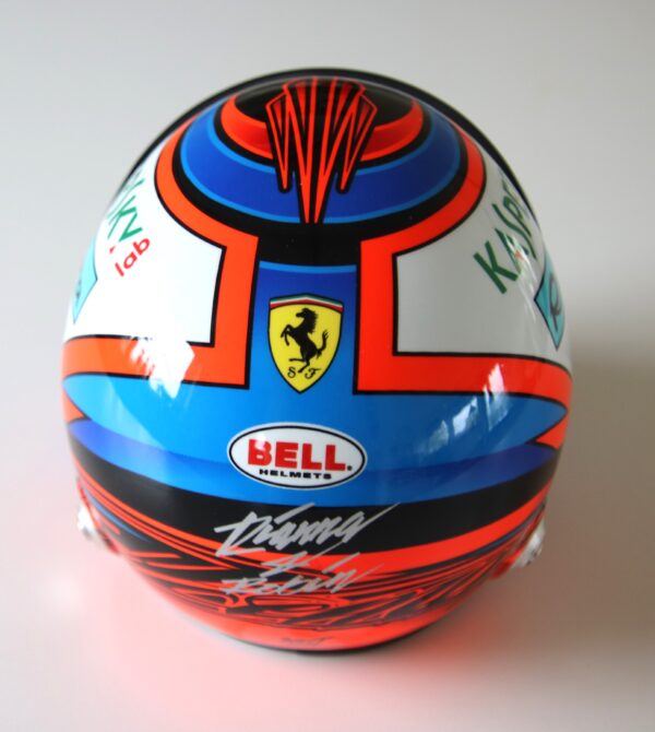 Kimi Räikkönen Ferrari Bell hjelm/helmet - Image 8