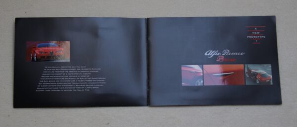 Giugiaro Alfa Romeo Brera prototype 2002 brochure/sales brochure - Image 3