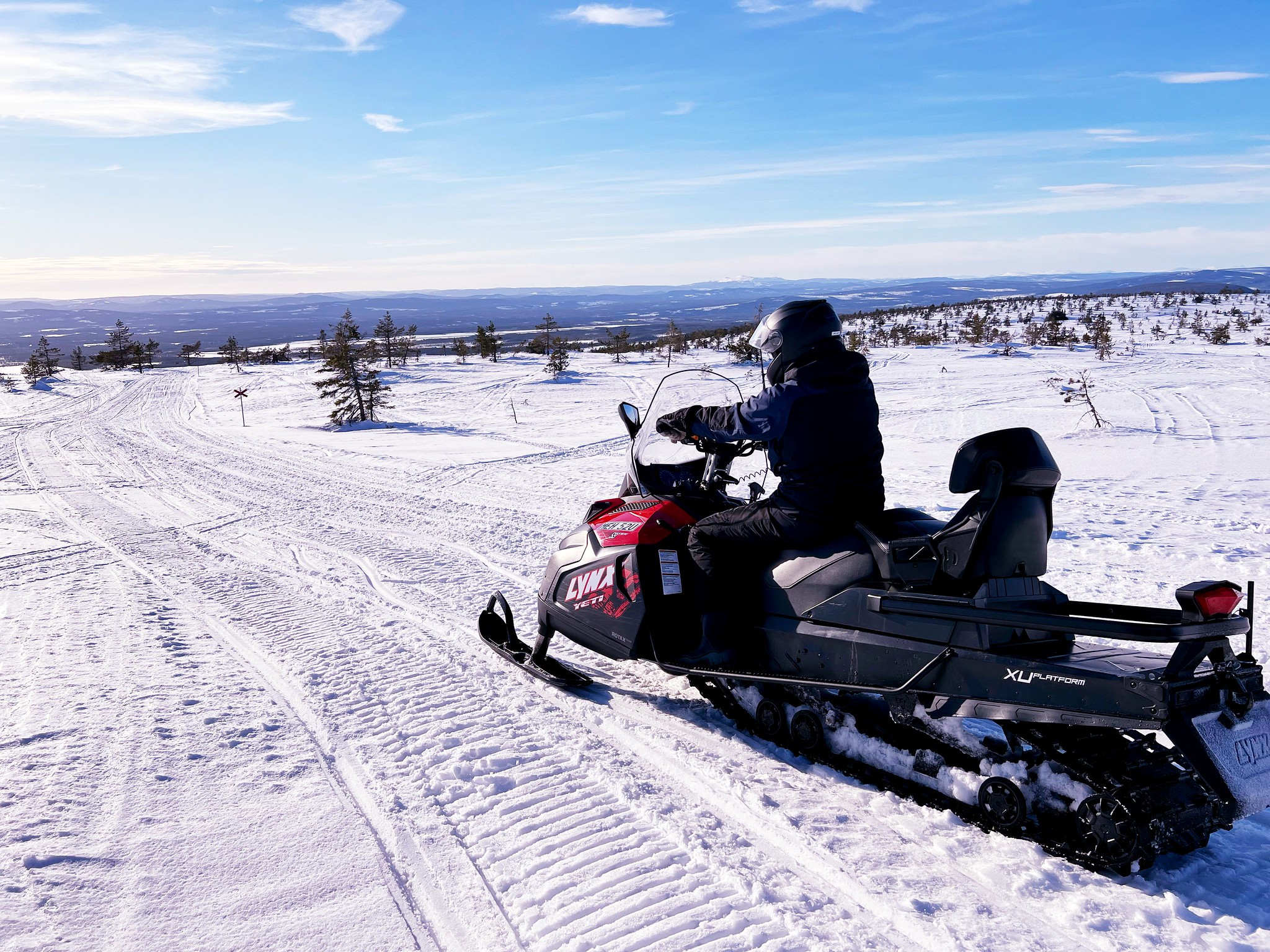 Hundfjället snöskoter